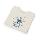 Utah Toddler Sweatshirt - Vintage Ski Utah Toddler Crewneck Sweatshirt-5