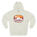 Premium Golden, Colorado Hoodie - Retro Unisex Golden Sweatshirt-6