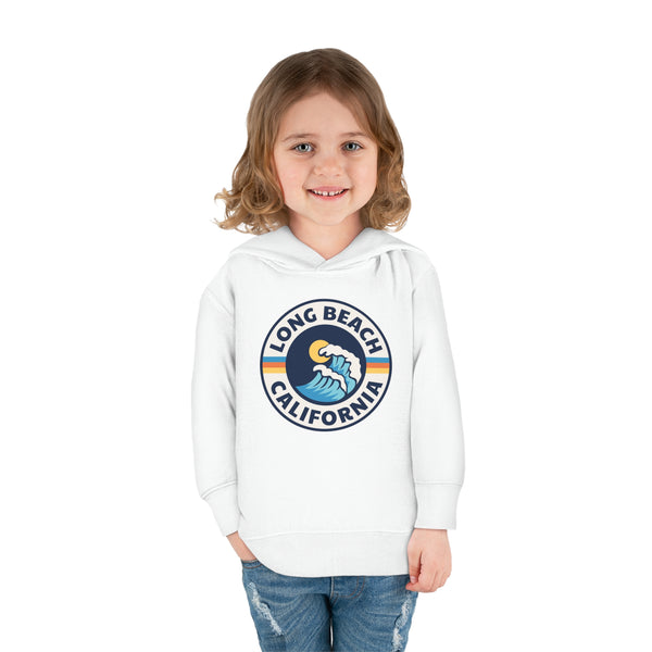 Long Beach, California Toddler Hoodie - Unisex Long Beach Toddler Sweatshirt