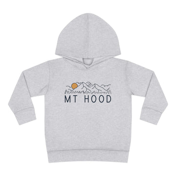 Mt Hood, Oregon Toddler Hoodie - Unisex Mt Hood Toddler Sweatshirt - 0
