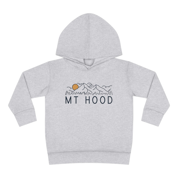 Mt Hood, Oregon Toddler Hoodie - Unisex Mt Hood Toddler Sweatshirt