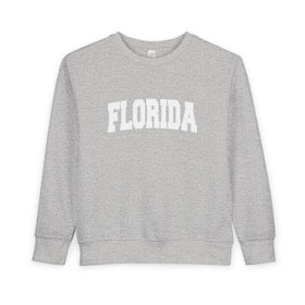 Florida Toddler Sweatshirt - Florida Toddler Crewneck Sweatshirt