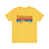 Telluride, Colorado Shirt - Mountain Sunset Unisex Telluride T-Shirt