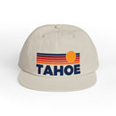 Lake Tahoe, California retro sunset Surf Cap | vintage striped sun state hat-4