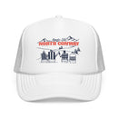 North Conway, New Hampshire Après-ski Trucker Hat — Foam Mesh Cap-6