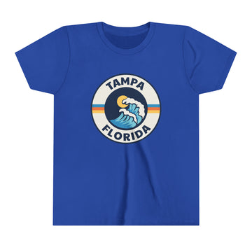 Buy true-royal Tampa, Florida Youth T-Shirt - Kids Tampa Shirt