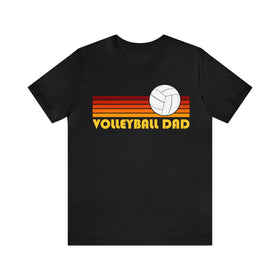 Volleyball Dad T-Shirt - Retro Unisex Volleyball Dad Shirt