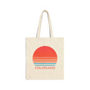 Colorado Cotton Canvas Colorado Tote Bag - Retro 80s-1