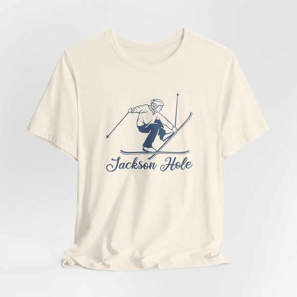 Jackson Hole, Wyoming T Shirt - Vintage Ski Graphic Tee