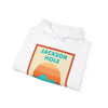 Jackson Hole, Wyoming Mountain Sun Hoodie - Unisex Hooded Sweatshirt, Travel Sweatshirt, Sunset