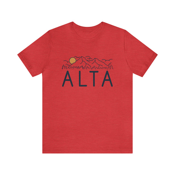 Alta, Utah T-Shirt - Retro Unisex Alta Shirt