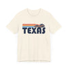 Texas T Shirt - Retro Jetski PWC Graphic Texas Tee