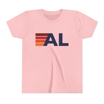 Buy pink Alabama Youth Tee - AL T Shirt