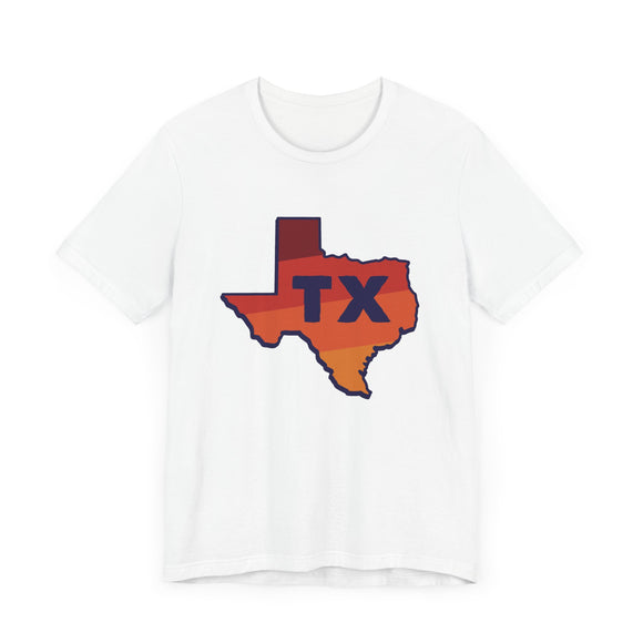 Texas T-Shirt Retro - Adult Unisex Texas T Shirt