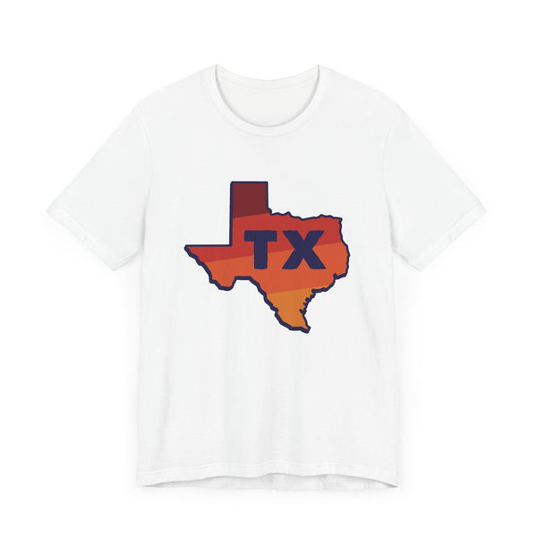 Texas T-Shirt Retro - Adult Unisex Texas T Shirt