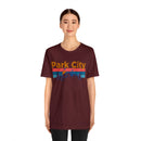 Park City, Utah Shirt - Mountain Sunset Unisex Park City T-Shirt-68
