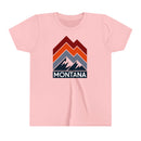 Montana Youth Shirt - Retro Mountain Montana Kid's T-Shirt-3