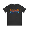 Colorado T-Shirt - Mountain Sunset Unisex Colorado Shirt