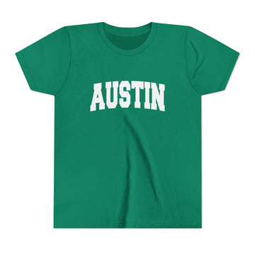 Austin, Texas Youth Graphic Tee - Kids Austin T Shirt - 0