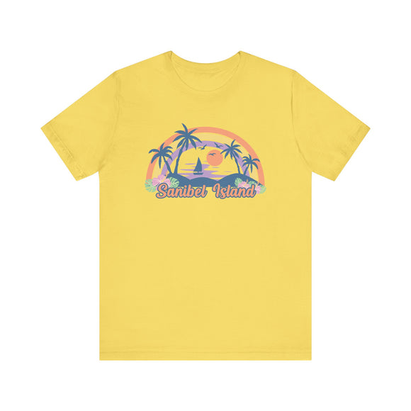 Sanibel Island, Florida T-Shirt - Retro Beach Unisex Sanibel Island Shirt