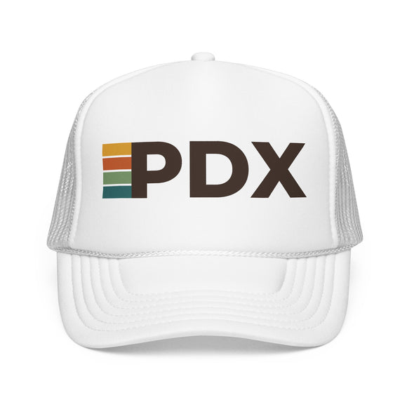Portland, Oregon Trucker Hat - PDX Abbr retro cap