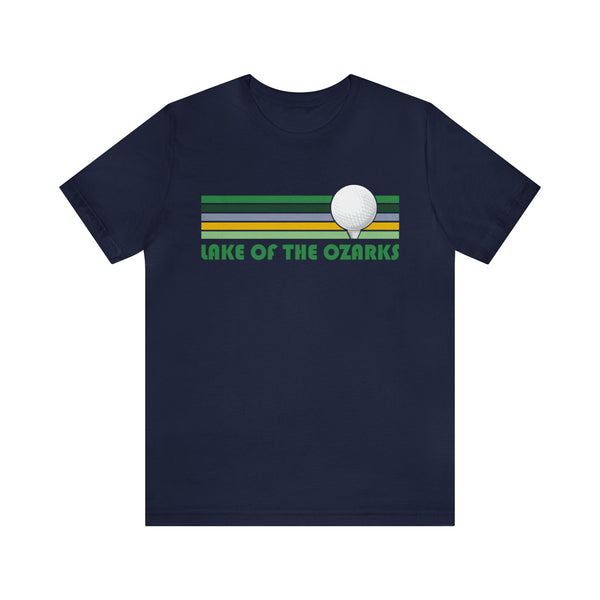 Golf Lake of the Ozarks, Missouri T-Shirt - Retro Golf Unisex Lake of the Ozarks Shirt