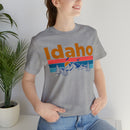 Idaho T-Shirt - Mountain Sunset Unisex Idaho Shirt-114