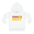 Banff, Canada Toddler Hoodie - Retro Sunrise Unisex Banff Toddler Sweatshirt-5