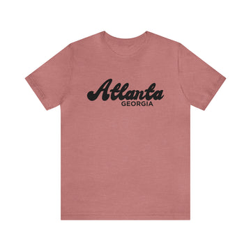 Buy heather-mauve Atlanta, Georgia T-Shirt - Retro Unisex Atlanta Shirt