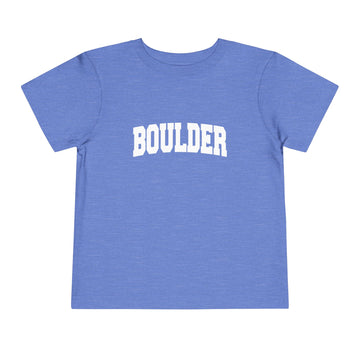 Boulder, Colorado Toddler Graphic Tee - Kids Boulder Vacation T-Shirt - 0