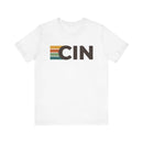 Cincinnati, Ohio tee - CIN t shirt retro stripes-2