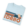 Idaho Graphic Tee, Comfort Colors Retro Unisex T shirt, Mountain Adventure Shirt