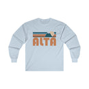 Alta, Utah Long Sleeve Shirt - Retro Unisex Alta Long Sleeve Tee-1