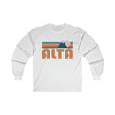 Alta, Utah Long Sleeve Shirt - Retro Unisex Alta Long Sleeve Tee-3