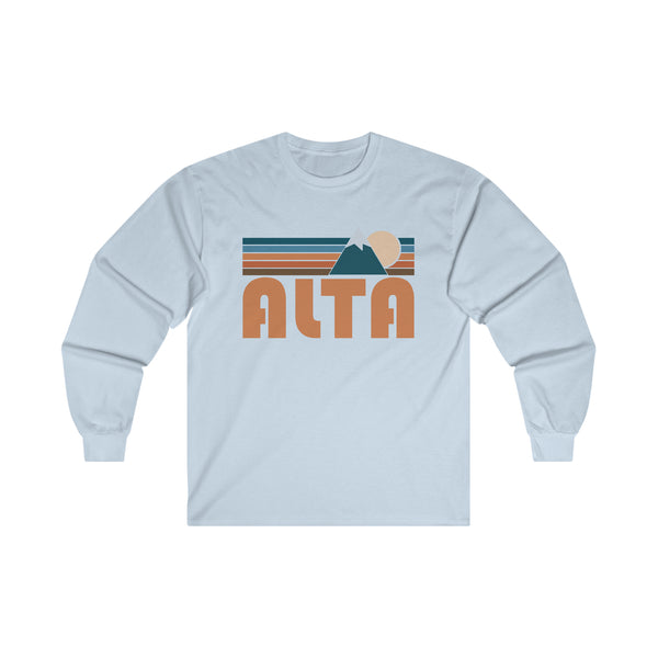Alta, Utah Long Sleeve Shirt - Retro Unisex Alta Long Sleeve Tee