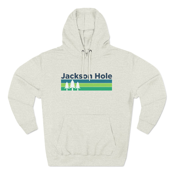 Premium Jackson Hole, Wyoming Hoodie - Retro Unisex Jackson Hole Sweatshirt