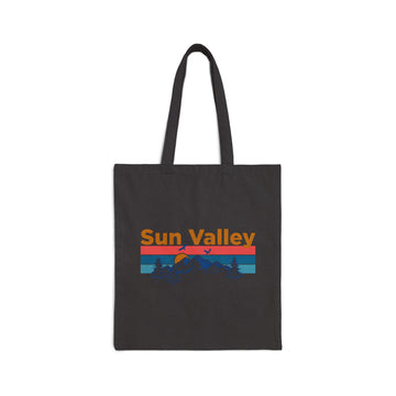 Sun Valley, Idaho Tote Bag - Cotton Canvas Sun Valley Bag - 0