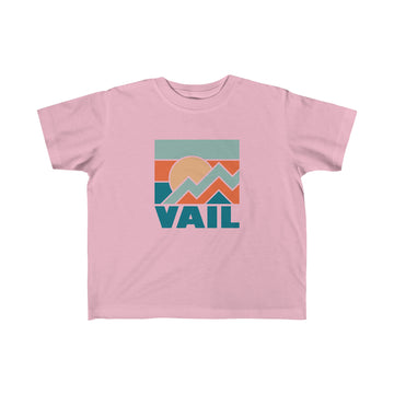 Buy pink Vail, Colorado Toddler T-Shirt - Toddler Vail Shirt