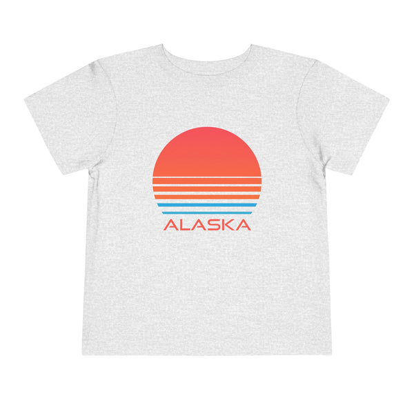 Alaska Toddler T-Shirt - Retro 80s Unisex Toddler Alaska Shirt