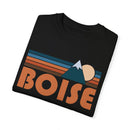 Boise, Idaho Graphic Tee, Comfort Colors Retro Unisex Boise T shirt, Mountain Adventure Shirt-27