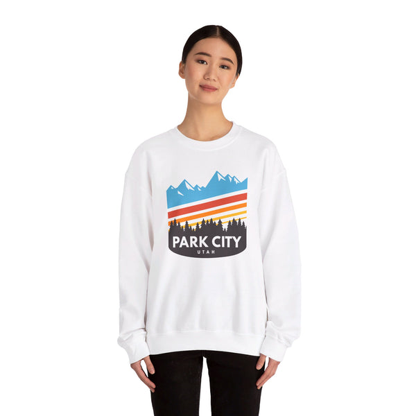 Park City, Utah Sweatshirt - Unisex Retro Crewneck Park City Sweatshirt