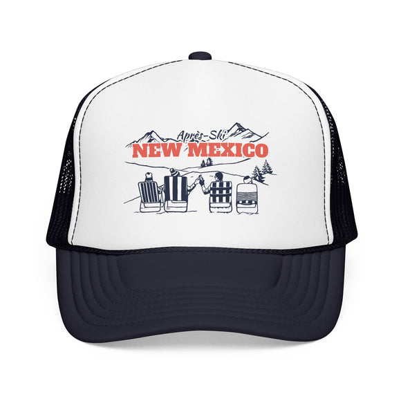 New Mexico Après-ski Trucker Hat — Foam Mesh Cap