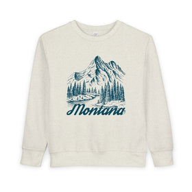 Montana Toddler Sweatshirt - Montana Toddler Crewneck Sweatshirt
