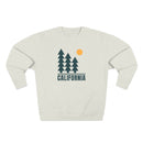 Premium California Pine Tree Graphic Sweatshirt — Retro Nature Crewneck-3