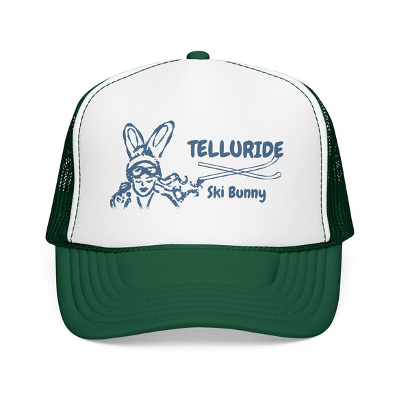 Telluride, Colorado Ski Bunny Trucker Hat