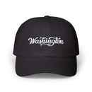 Washington Dad Hat - Embroidered Washington Classic Dad Cap-2