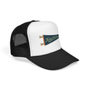 Kobuk Valley National Park Pennant Trucker Hat — Vintage Foam Mesh Cap-9