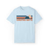 Crested Butte, Colorado Graphic Tee, Comfort Colors Retro Unisex Crested Butte T shirt, Mountain Adventure Shirt