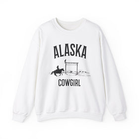 Alaska Sweatshirt - Mountain Cowgirl Graphic Crewneck