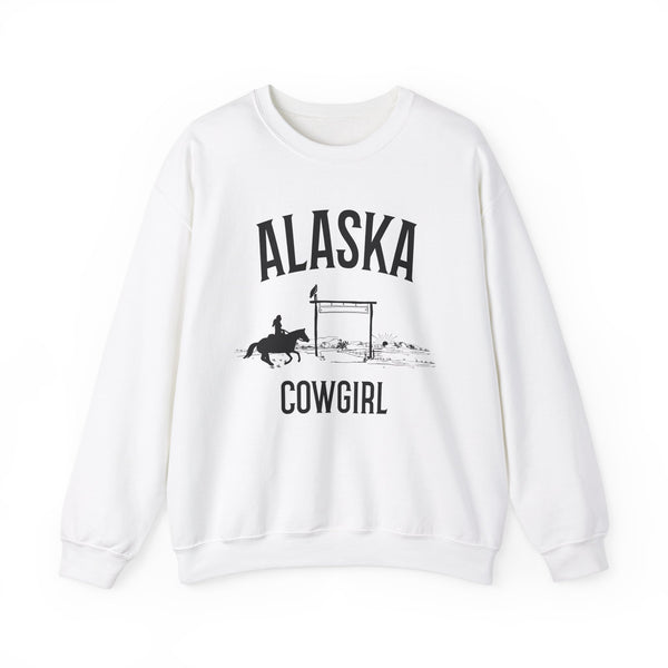 Alaska Sweatshirt - Mountain Cowgirl Graphic Crewneck